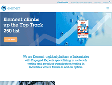 Tablet Screenshot of element.com